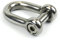 DAUMLINK® 2 Rundschäkel mit Innensechskant, Material Edelstahl A4 / Aisi 317 (2 Stück) Verbindungselement von Ketten oder Tampen an Ösen (6 mm)