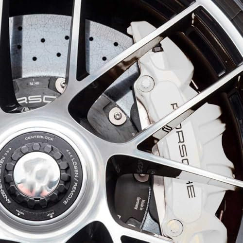 Brake Caliper Scratch Repair Paint – Easy-to-Apply, Heat-Resistant Solution for Caliper Restoration and Scratch Removal (1, White)