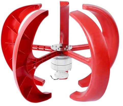 Kit generatore eolico Mini kit verticale 1000w 12v 24v del generatore eolico di energia dei piccoli mulini a for uso domestico(Rot,12V)