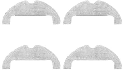 GNUFOPI Compatible con Xiaomi Robot Aspirador X10, Accesorios, Cepillo Lateral Principal, Filtro Hepa, paño de mopa, Bolsa de Polvo, repuestos(4pcs)