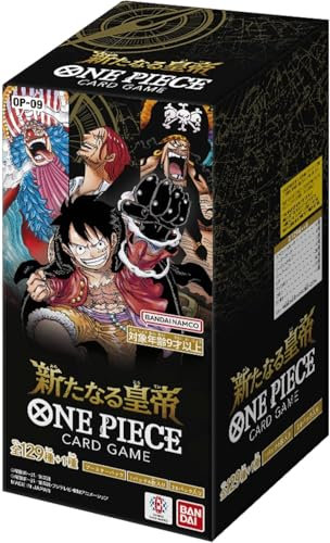 BB-Toy-Trades One Piece Card Game - The Four Emperor Booster Display Box OP-09 JAPANISCH NEU & OVP Toploader
