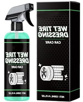 NVOQILIN Aerosoles de espuma para limpieza de neumáticos automotrices, protector de brillo de neumáticos de alto rendimiento para eliminar la suciedad y mantenimiento del vehículo con acabado