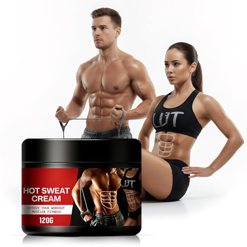120g Crema Reductora Abdomen, Reduce Celulitis y Grasa Acumulada, Mejora Firmeza y Elasticidad, Quemador de Grasa Crema Caliente para Hombre y Mujer Abdomen,Caderas,Piernas,Brazos Y Cintura