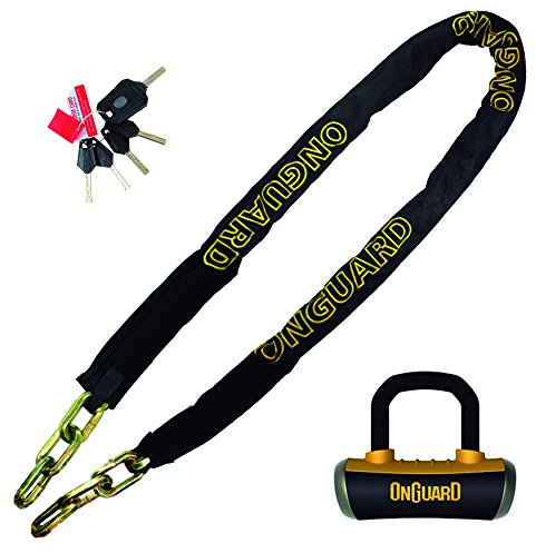ONGUARD 8019L Lock, Black, 6' x 3/8