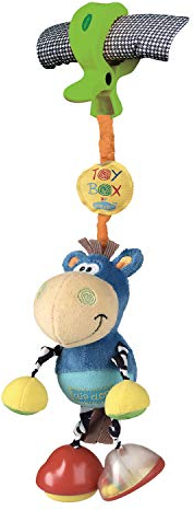Playgro KW-Anhänger Pferd - Kinderwagenanhänger - Kinderspielzeug - Anhänger - Kinderwagen - Kinderwagenkette - blau