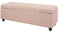 Mendler Aufbewahrungs-Truhe Kriens, Sitzbank Bank, Stoff/Textil, 45x114x45cm FSC®-Zertifiziert - beige