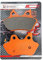 Motocicleta Pastillas de Freno trasero para Compatible con Sportster Harley Davidson FXD FXDL FXDWG FXDX FLHR FLHC FLHT FLTR FLHRS FLHTC FLHX (Dyna & Touring Series) (2000-2007) FA400R
