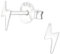 I love silver jewellery Sterling Silver Lightning Bolt Stud Earrings - Minimalist 925 Silver Earrings for Women & Girls, Hypoallergenic & Lightweight - Everyday Wear