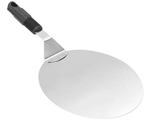 Enzege Pala Rotonda per Pizza,Pala Pizza in Acciaio Inox,per Pizza, Torte