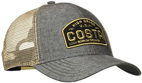 Costa Del Mar Cappello Trucker, Grigio, Taglia Unica