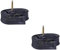 ECOVELO Babys (Jungen) 16 x 1.75/1.90/2.125 2 Luftkammern 16 x 1,75/1,90/2,125, Schwarz, 16 POLLICI