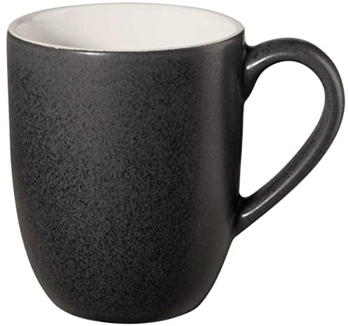 ASA Henkelbecher, Black Iron Grande schwarz matt D. 9,5 cm, H. 11 cm, 0,5 l.