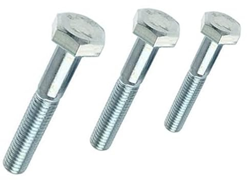 Sechskantschrauben M7 mit Teilgewinde/Schaft, verzinkt, DIN931 (M7 x 60mm, 5)