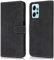 MIKULLE Funda para Xiaomi Redmi Note 12 4G (6.67),Magnético Carcasa de Tipo Libro Función de Soporte Plegable PU Cuero Tapa Movil Flip Wallet Case - Negro