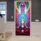Türtapete Selbstklebend Yoga-Meditation 77 X 200 Cm Türtapete Selbstklebend Türfolie Türposter 3D Vinyl Folie Türdeko Tapete Wandbild Türtattoo - Kinderzimmer Wohnzimmer Küche Schlafzimmer Tür Fotos