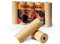 Sanitärshop baustoffe & Sanitär Set: 96 x 10 kg Premium Holzbbriketts mit optimierter Rundform mit Loch - zum Heizen für Kamin Grill Heizung - Palette 960 kg