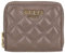 GUESS Giully SLG Small Zip Around Wallet Dark Taupe