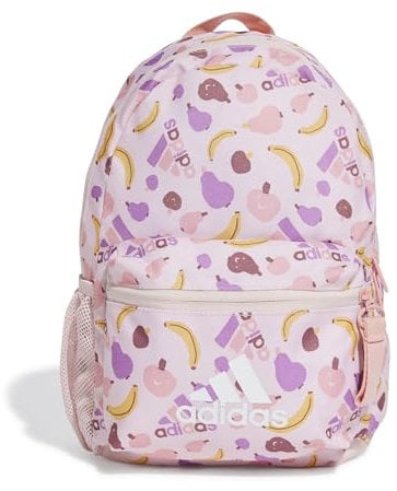adidas LK Fruits AOP Zaino, Rosa Sabbia, One Size Unisex-Bambini e Ragazzi
