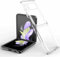 KEKBOXQ Case for Samsung Z Flip 4 5G with Camera Protection, Clear Hard Shockproof Ultra Slim Fit Drop Protection, for Samsung Galaxy Z Flip 4 Phone Case Cover - Transparent