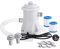 Kavolet Pompe de Filtration de Piscine, avec 2 Cartouches de Filtre de Piscine, 330 GPH Pompe à Eau électrique pour pataugeoire, Pompes de Piscine Hors Sol, Petite Pompe de Filtration de Piscine