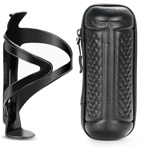 profiwoab Fahrrad flaschenhalter mit Fahrrad-Aufbewahrungstasche zum Radfahren,Fahrradreparatur-Werkzeugtasche mit versiegeltem Reißverschluss,Wasserdicht,Tragbares Fahrrad-Werkzeugset