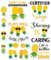 Pineapple Cruise Door Magnets Decorations, 13 Pcs Upside Down Pineapple Cruise Magnets, Cruising Must Haves Funny Magnetic Door Signs for Ship Cabin Stateroom Decor