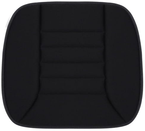 GLYGLY 1 Stück Vordersitze Sitzkissen Auto für VW Touareg 2019-2023, Sitzauflagen Vorne Gegen Schwitzen Anti Rutsch Autositzschoner Memory Schaum,A Black