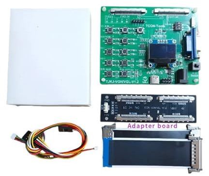 FANSHINUO Präziser Tcon Controller-Programmierer, kompatibel mit VGH, VGL, VCOM, Spannungsregelungsmodul, elektronische Komponenten