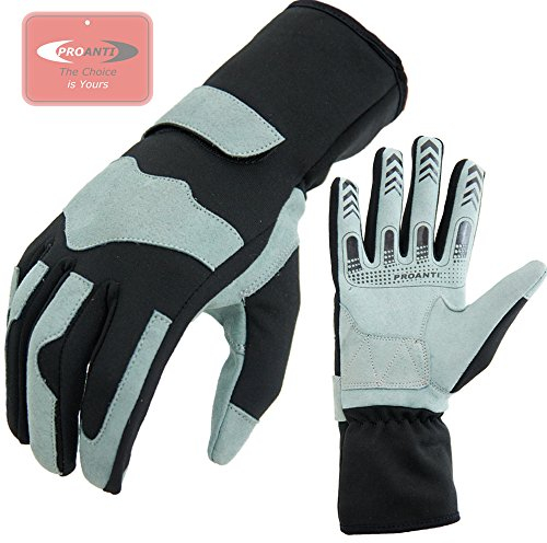 PROANTI Karthandschuhe Racing Pro Kart Gokart Motorsport Handschuhe Größe S
