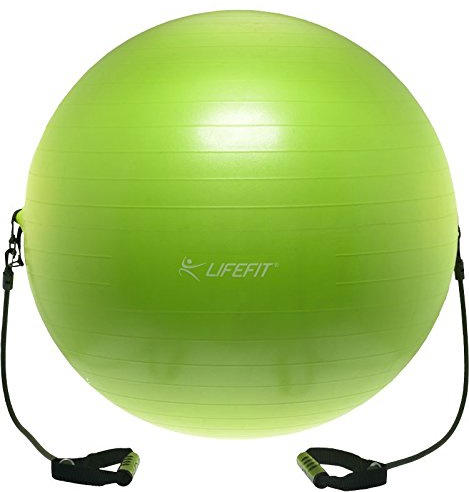 Lifefit Balance Gymnastikball mit Expandern