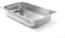 HENDI Gastronormbehälter, Temperaturbeständig von -40° bis 300°C, Heissluftöfen-Kühl- und Tiefkühlschränken-Chafing Dishes-Bain Marie, 5L, GN 1/1, 530x325x(H)40mm, Edelstahl