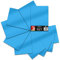 Din A4 Bogen 30x21cm 621/631 Plotterfolie Folie Vinyl Autofolie (053 Hellblau, 10er Set 621 Glanz)