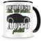 Samunshi® Auto Tasse mit Spruch Zuhause ist Auto Geschenk für Auto Fans Kaffeetasse groß Lustige Tassen zum Geburtstag schwarz 300ml