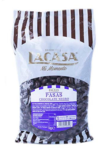 LACASA Pasas chocolate negro 1kg - Jujuca - Jujuca