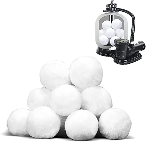 RASENFREUND Filterbälle 700g 8 Liter Filter Balls ersetzen 25 kg Filtersand für Pool Sandfilter, Schwimmbad, Filterpumpe, Filter Bälle für Sandfilteranlagen