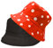 Alsino Anglerhut Fischerhut Sonnenhut Bucket Hat Reversibel Freizeithut Outdoor Wende-Hut Sommermütze Herbst Camping Reisen Wandern - für Damen Herren Kinder, Motiv wählen:gepunktet rot