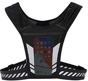 fanelod Sacs À Course, Sac D'hydratation Léger, Sac À Camping Multifonctionnel pour Sports Plein Air, Sac À Randonnée Trail Marathoner, Gilet Porte-Bagages Course