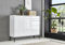 moebel-dich-auf Kommode Ben 10 mit 4 Metallfüßen Sideboard Türkommode Schuhschrank