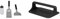 Weber 6777 Starter 3PC Griddle Tool Set, Silver & Grillpresse