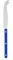 SABRE PARIS - Cheese Knife 24 cm - Bistrot Collection - All Cheeses - Stainless Steel & Nylon - Dishwasher Safe - Lapis Blue - Brilliant Finish