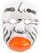 MUSISALY Dekorative Opernmaske Wandbehang Chinesische Gipsmaske Cosplay-Maske Partybedarf Halloween-deko Opernmaske Zum Bemalen Masken Für Kostümbälle
