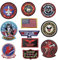11 Stück Top Gun Aufnäher zum Aufbügeln USA Flagge Maverick Patches bestickt Air Force Navy Marine Army Jacke Tactical Military Logo Dekorative Applikation