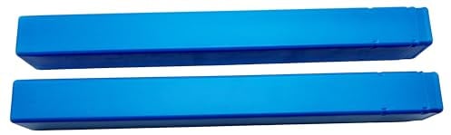 2x Plastik Hülse für Bohrer,Meißel etc 400mm (variabel bis 700mm) x 40mm x 40mm Kunststoff Box Länge