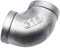 Hose Elbows,Degree Elbow Hose Fitting,1PCS 1/4 3/8 1/2 3/4 1 1-1/4 1-1/2 2 Female Thread 90 Degree Right Angle Elbow Connector Coupler 316 Stainless Steel Joint Plumbing Fittings(3/4 DN20)
