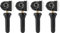 ISINEVER 4 tlg. TPMS Sensor RDKS Reifendrucksensor Reifendruckkontrollsystem 433 MHz Kompatibel mit Astra K Astra J Corsa D # 13506028, 13581560, 13581561, 13581562, 13598773, 13598775