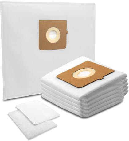 MisterVac | compatible avec les sacs de rechange pour sacs d'aspirateur 10 pièces Rowenta RO 5273 EA Compacteo Ergo Eco