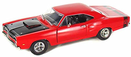 Motor Max 1969 Dodge Coronet SuperBee rot 1:24