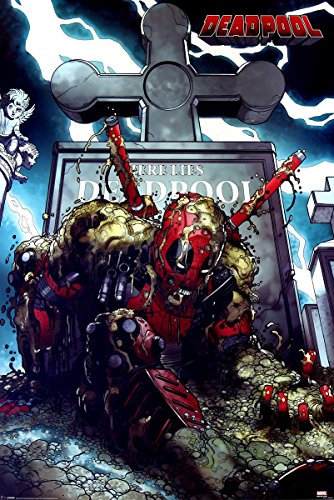 Marvel Comics Drucken, Holz, Mehrfarbig, 61 x 91.5cm