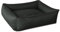 BedDog Hundebett MAX, Hundekissen mit abziehbaren waschbaren Bezug, Hundekorb, Hundesofa, für mitel-große Hunde, L, anthrazit