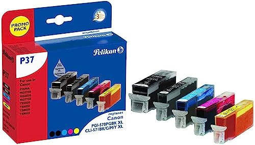 Pelikan 4111791 Tinte P37 Multipack schwarz